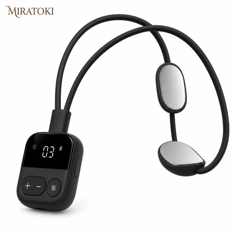 The Nape | Cordless Neck Relaxer with Heat & Pulse | 9 Levels, Rechargeable