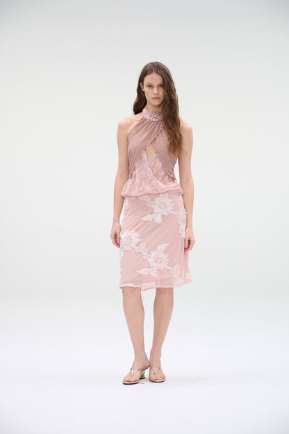 WaterBear™ Lace Bloom Midi Skirt