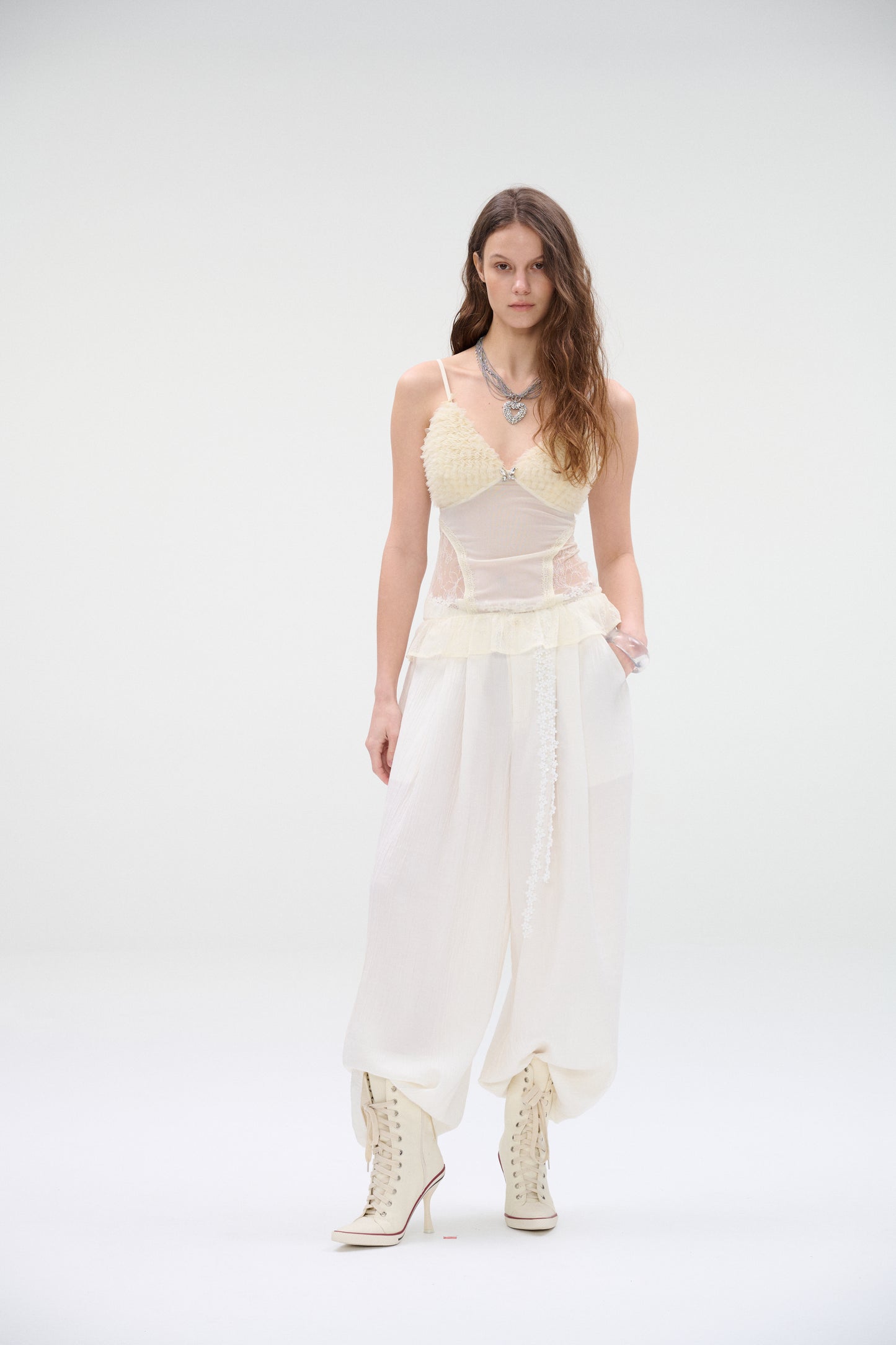 WaterBear™ Ivory Flow Wide-Leg Pants
