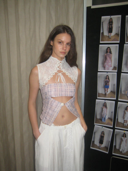 Waterbear™ Lace Layered Cutout Top Set