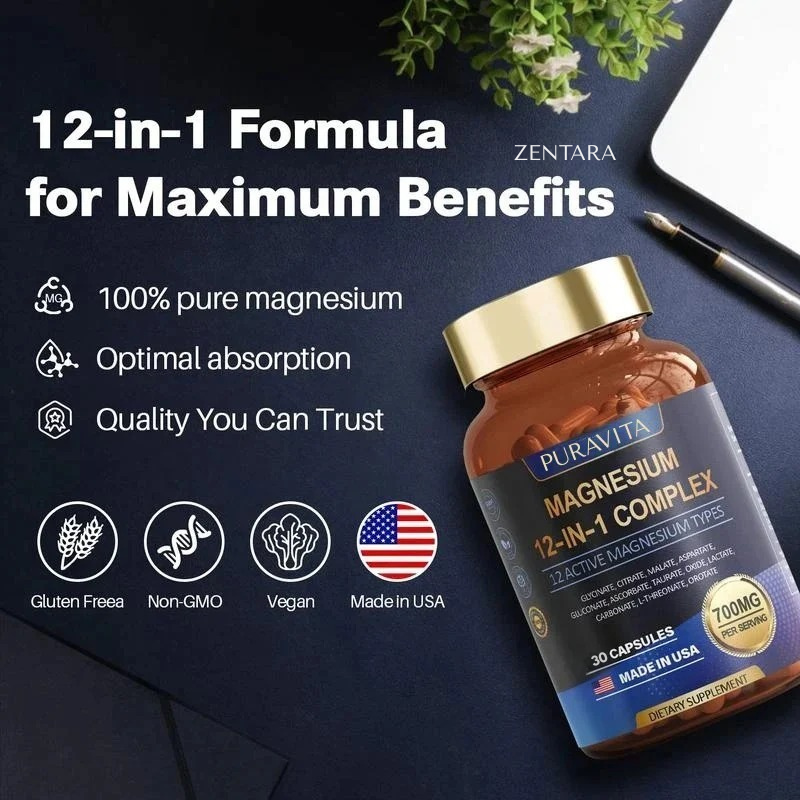 12-IN-1 Magnesium Complex Capsules