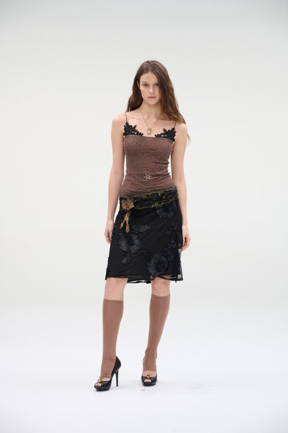 WaterBear™ Lace Bloom Midi Skirt
