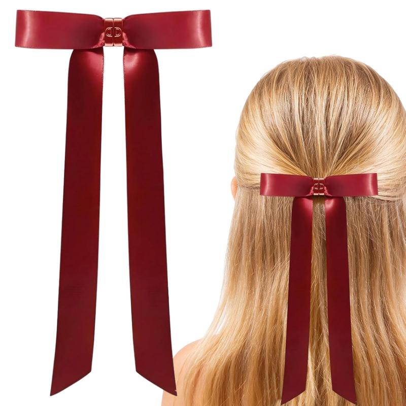 Silk Ribbon Magnetic Bow
