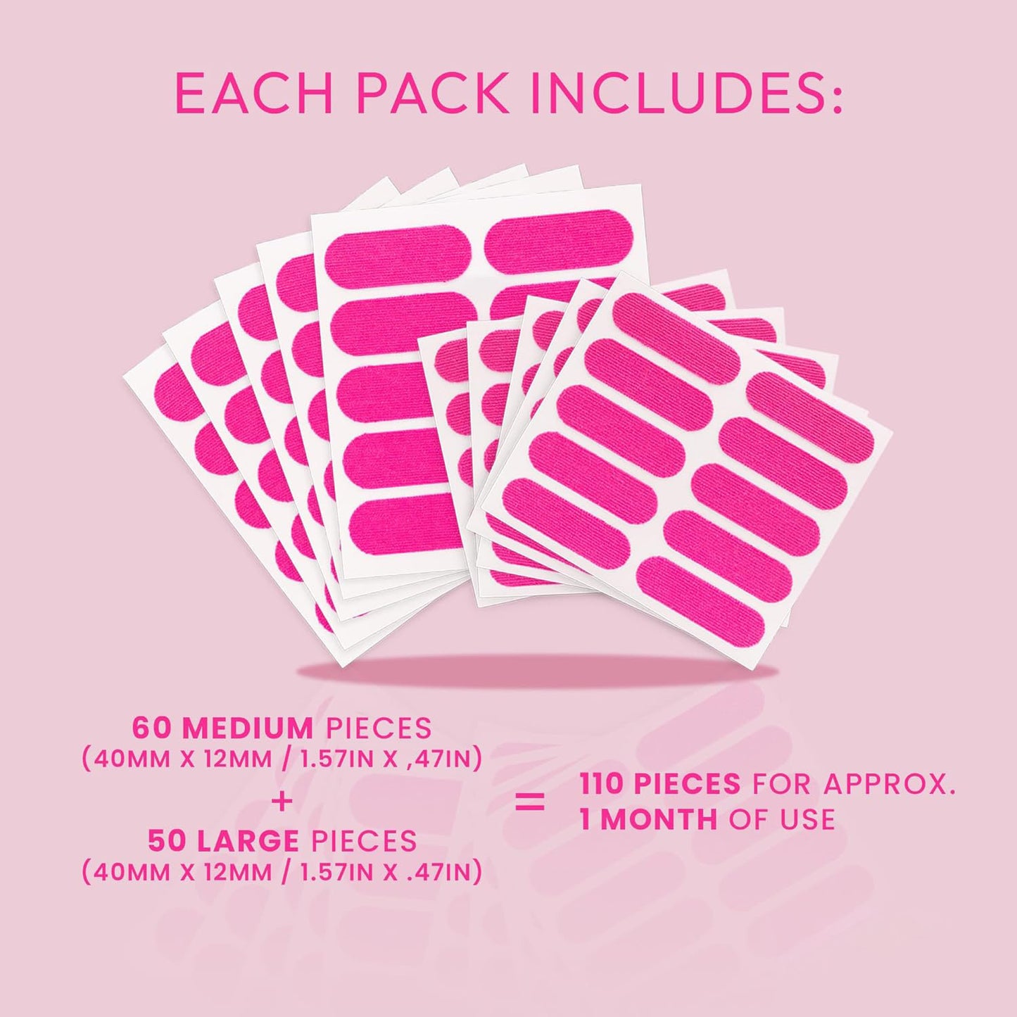 LiftTape™ Face Lifting Strips - 220 Pre-Cut Strips (2-Pack BOGO) - Smooth Wrinkles Overnight ⭐ BEST