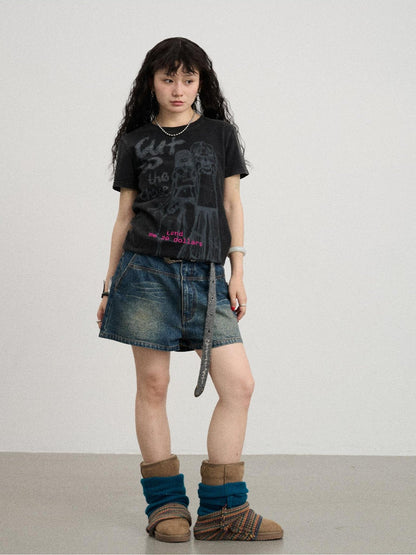 Chaos Babe Tee- CUT TO THE CHASE