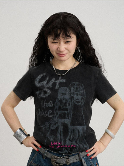 Chaos Babe Tee- CUT TO THE CHASE