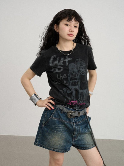 Chaos Babe Tee- CUT TO THE CHASE