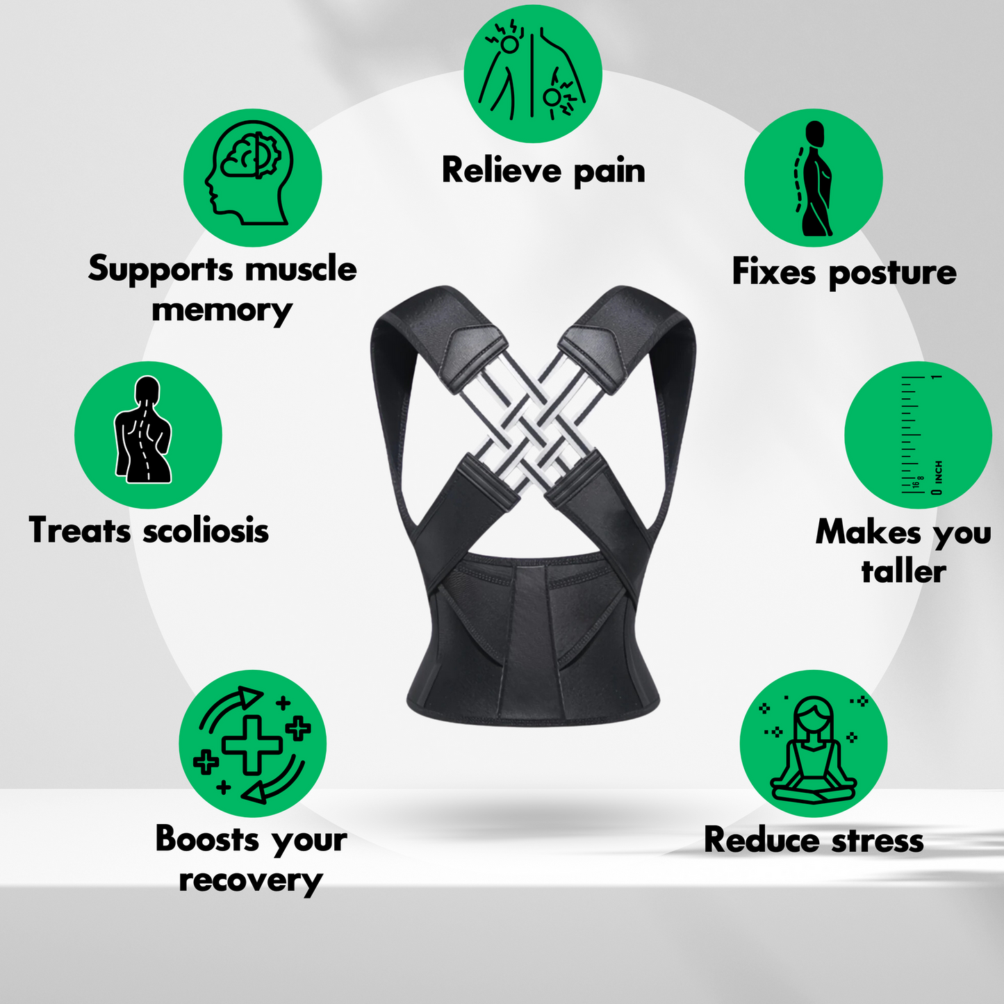 The 30-Second Shortcut to Perfect Posture. (LIMITED BOGO SALE)