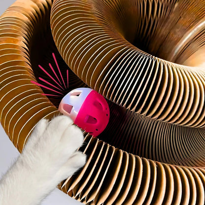 Interactive Cat Play, Scratch & Nest Toy