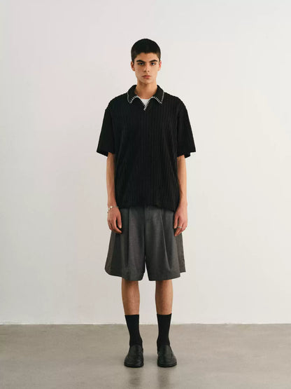Threadline V-Collar Tee