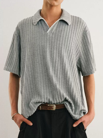 Threadline V-Collar Tee