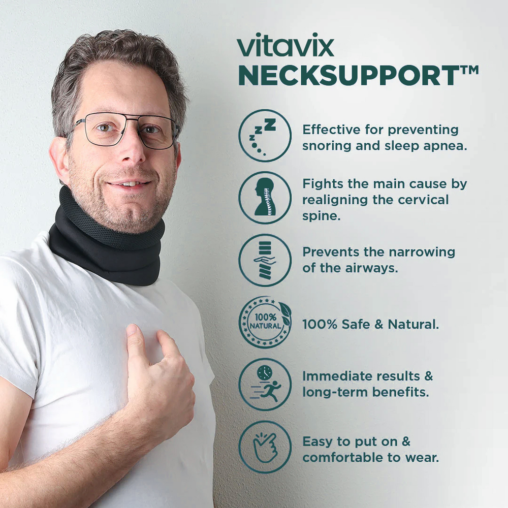 SleepAlign™ Neck Support for Snoring & Better Breathing
