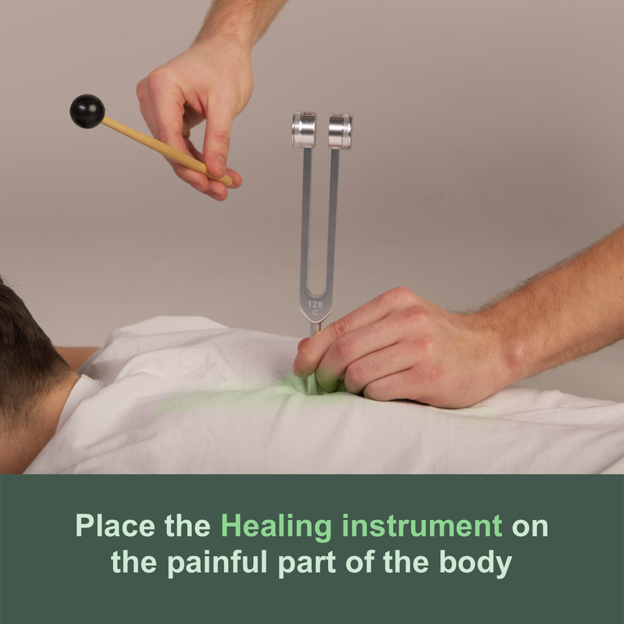 Professional Healing Tuning Fork Set - 5 Frequencies