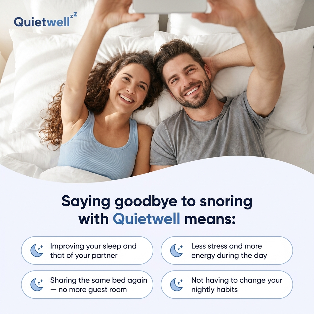 Quietwell™ Adjustable  Anti-Snoring Mouthpiece