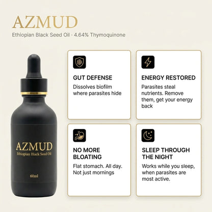AZMUD Ethiopian Black Seed Oil Drops