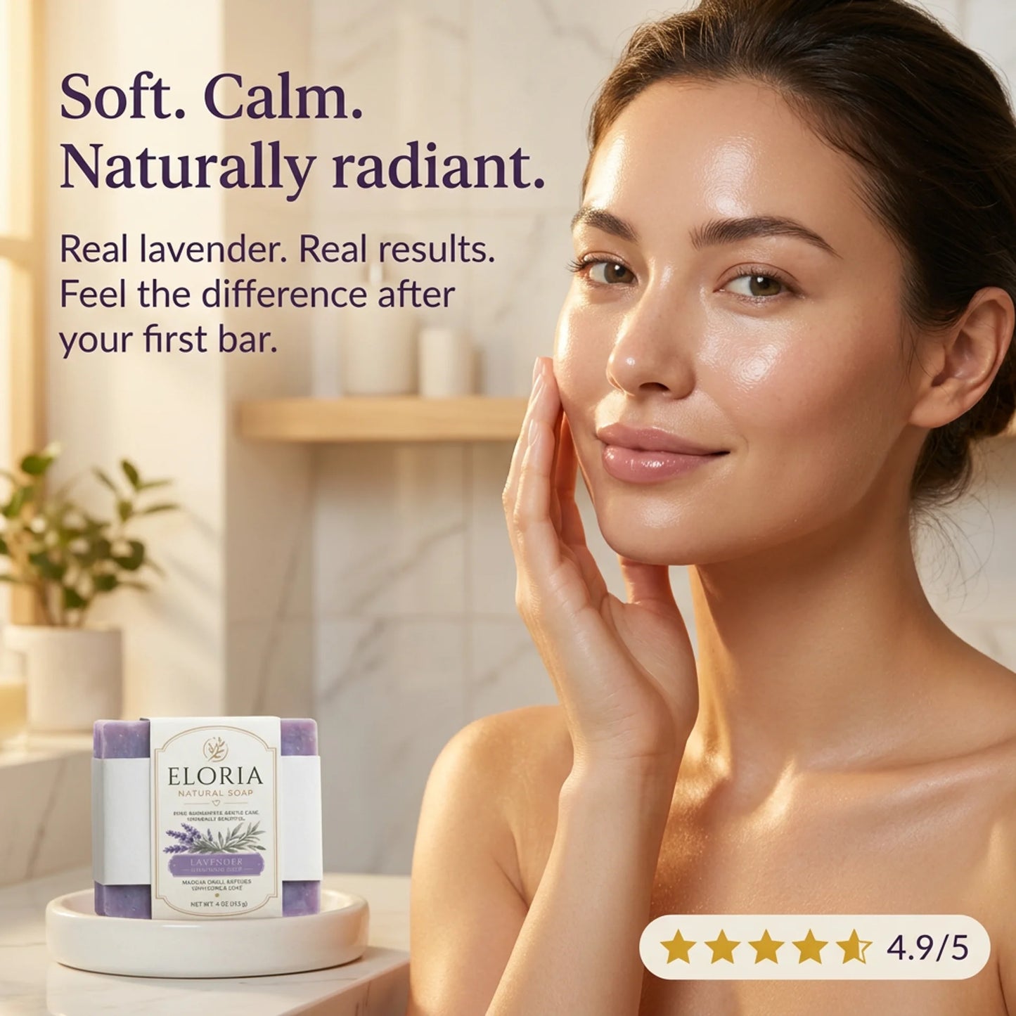 Eloria lavender soap