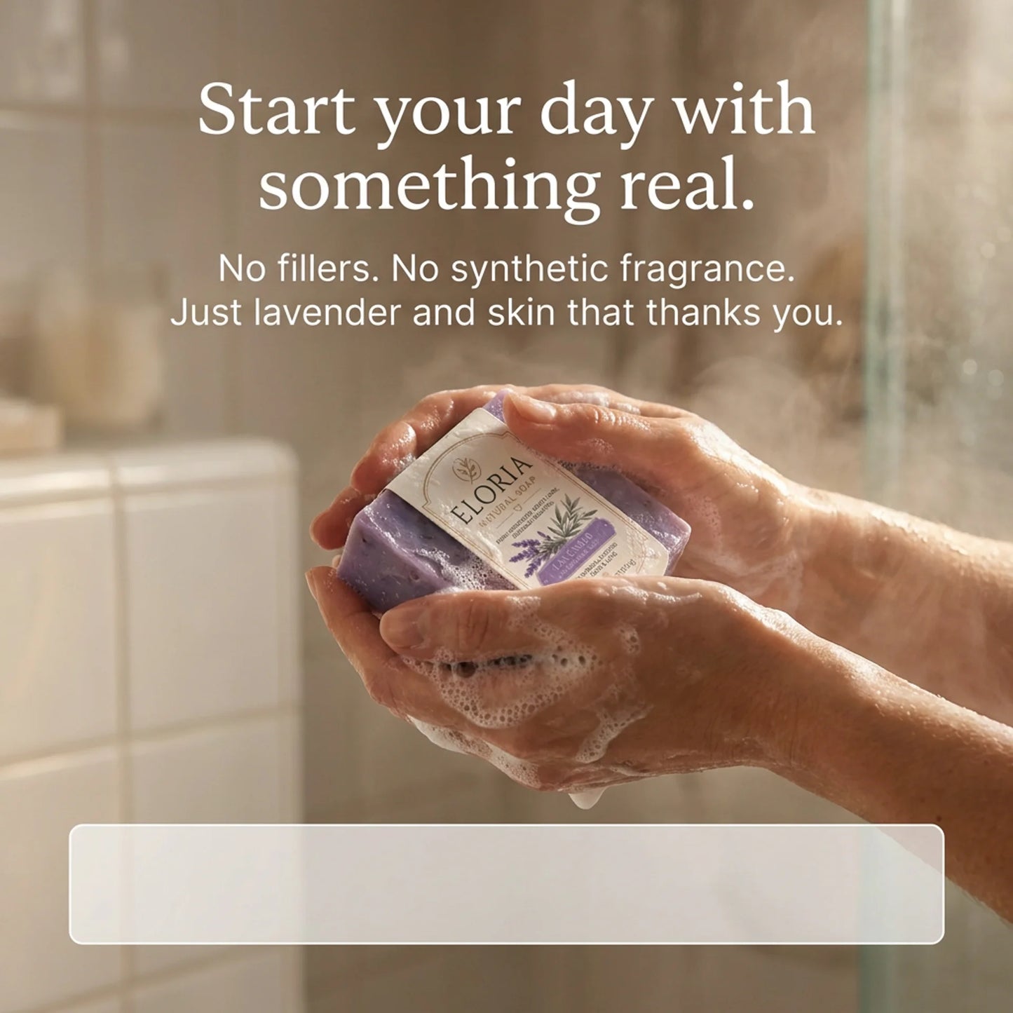 Eloria lavender soap
