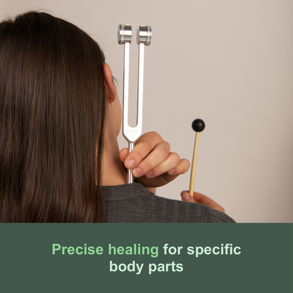 Professional Healing Tuning Fork Set - 5 Frequencies