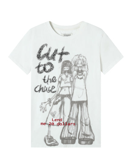 Chaos Babe Tee- CUT TO THE CHASE